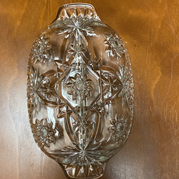 Star of David Handled Relish Dish - Picture 3 of 5